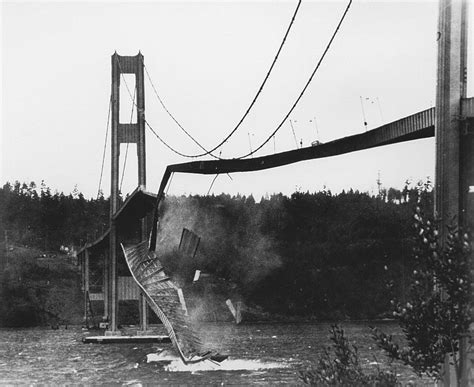 implosion of the tacoma narrows bridge